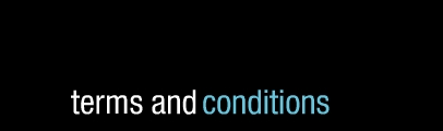 Terms and Conditions